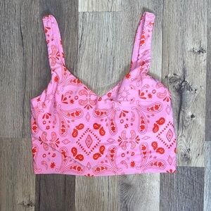 Offline / Aerie pink and orange tank top!💕🧡